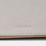Bandolera mini en piel beige
