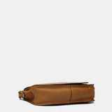 Bandolera en piel cognac