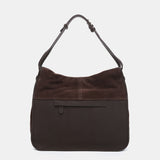 Umhängetasche in brauner Serraje