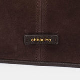 Umhängetasche in brauner Serraje