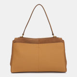 Umhängetasche in Cognac Serraje