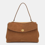 Umhängetasche in Cognac Serraje