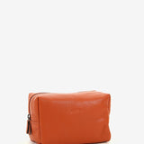 Große Damenledertasche in Orange.