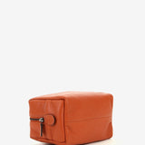 Große Damenledertasche in Orange.