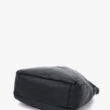 Damentasche Hobo aus schwarzem Leder.