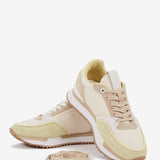 Damen sneaker in beige