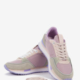 Women's sneaker in mauve