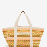 Strandtasche in Gelbtönen