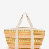 Strandtasche in Gelbtönen