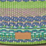 Strandtasche in Grüntönen