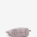 Bolso shopper pequeño de mujer en piel lavanda