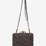 Clutch de festa en verde