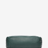 Grüne Leder-Hobo-Tasche