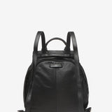 Schwarze Lederhandtasche