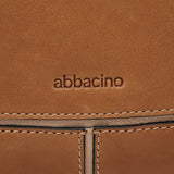 Cognac leather shoulder bag