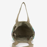 Bolsa de playa pequeña en verde
