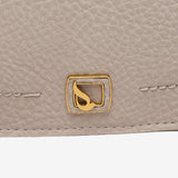Bolso de mano en materiales reciclados beige