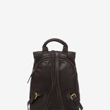 Brauner Leder-Rucksack