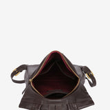 Brauner Leder-Rucksack