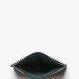 Black leather wallet-card holder