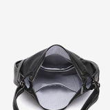 Bolso - mochila en materiales reciclados negro