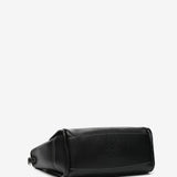 Bolso de mano en materiales reciclados negra