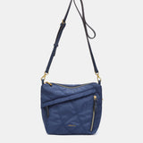 Organizer in blue recycled materials