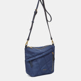 Organizer in blue recycled materials