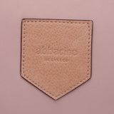 Pink recycled material crossbody bag