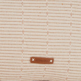 Camel print beach bag