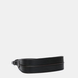 Schwarz recycelte Materialien Bandolera