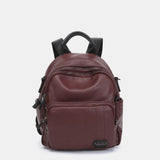 Burgund recycelte Materialien