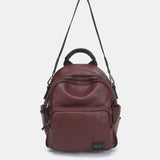 Burgund recycelte Materialien