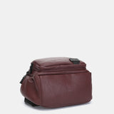 Burgund recycelte Materialien