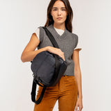 Blau recycelte Materialrucksack