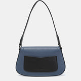 Blau recycelte Materialbandolera