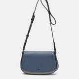 Blau recycelte Materialbandolera