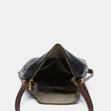 Multifunctional bag made of black recycled materials