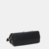 Schwarz recycelte Materialien Bandolera