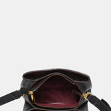 Schwarz recycelte Materialien Bandolera