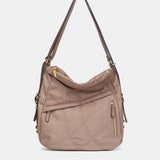 Multifunctional bag made of recycled camel materials