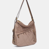 Multifunctional bag made of recycled camel materials