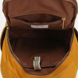 Amber recycled nylon backpack
