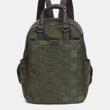 Grün recycelter Nylon -Rucksack