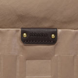Multifunctional bag in recycled camel nylon