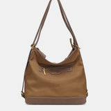 Multifunctional bag made of recycled camel materials