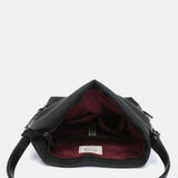 Multifunctional bag made of black recycled materials