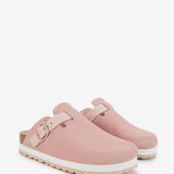 Zuco mit Plattform in Beige Serraje