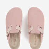 Zuco mit Plattform in Beige Serraje