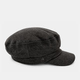 Gorra bretona de mujer negra